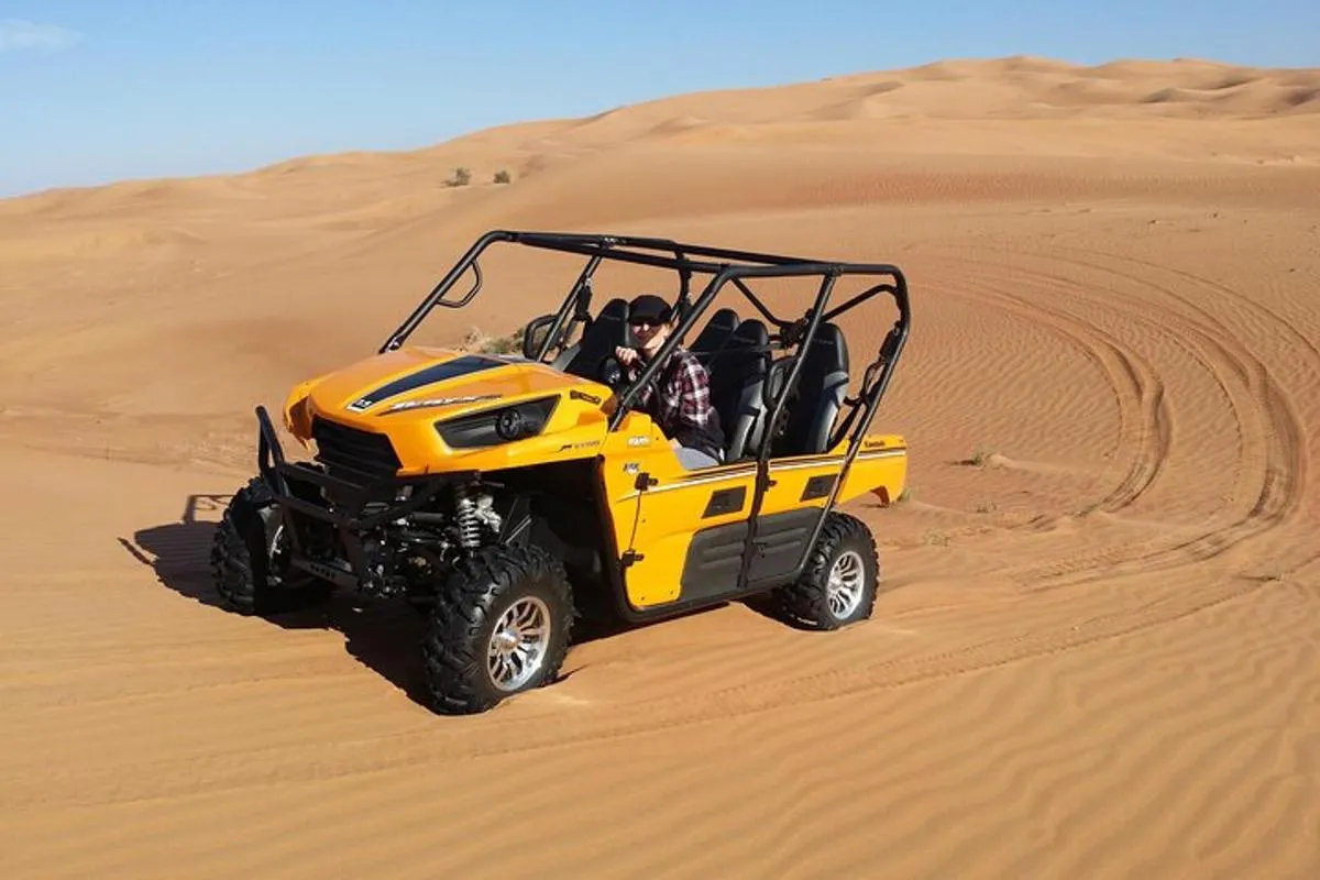 Image 4 of Dubai Morning Dune Buggy Desert Drive With Camel ride & sandboarding