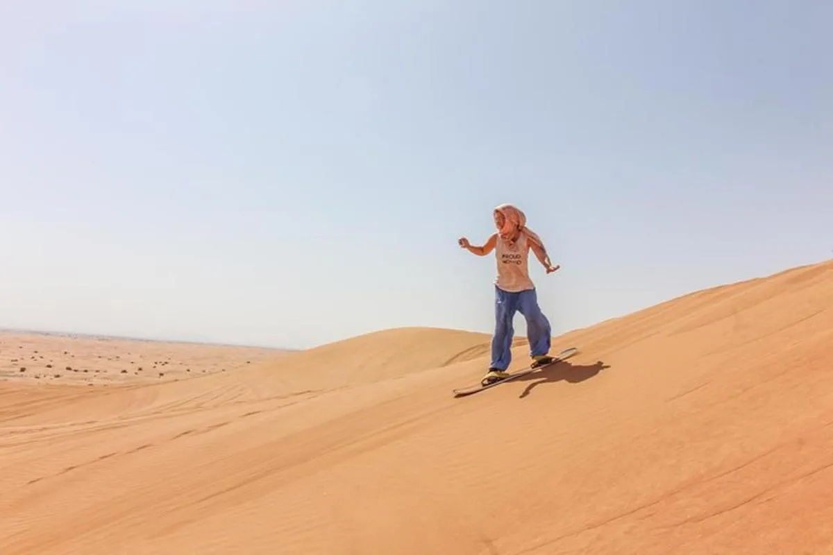 Image 5 of Dubai Morning Dune Buggy Desert Drive With Camel ride & sandboarding
