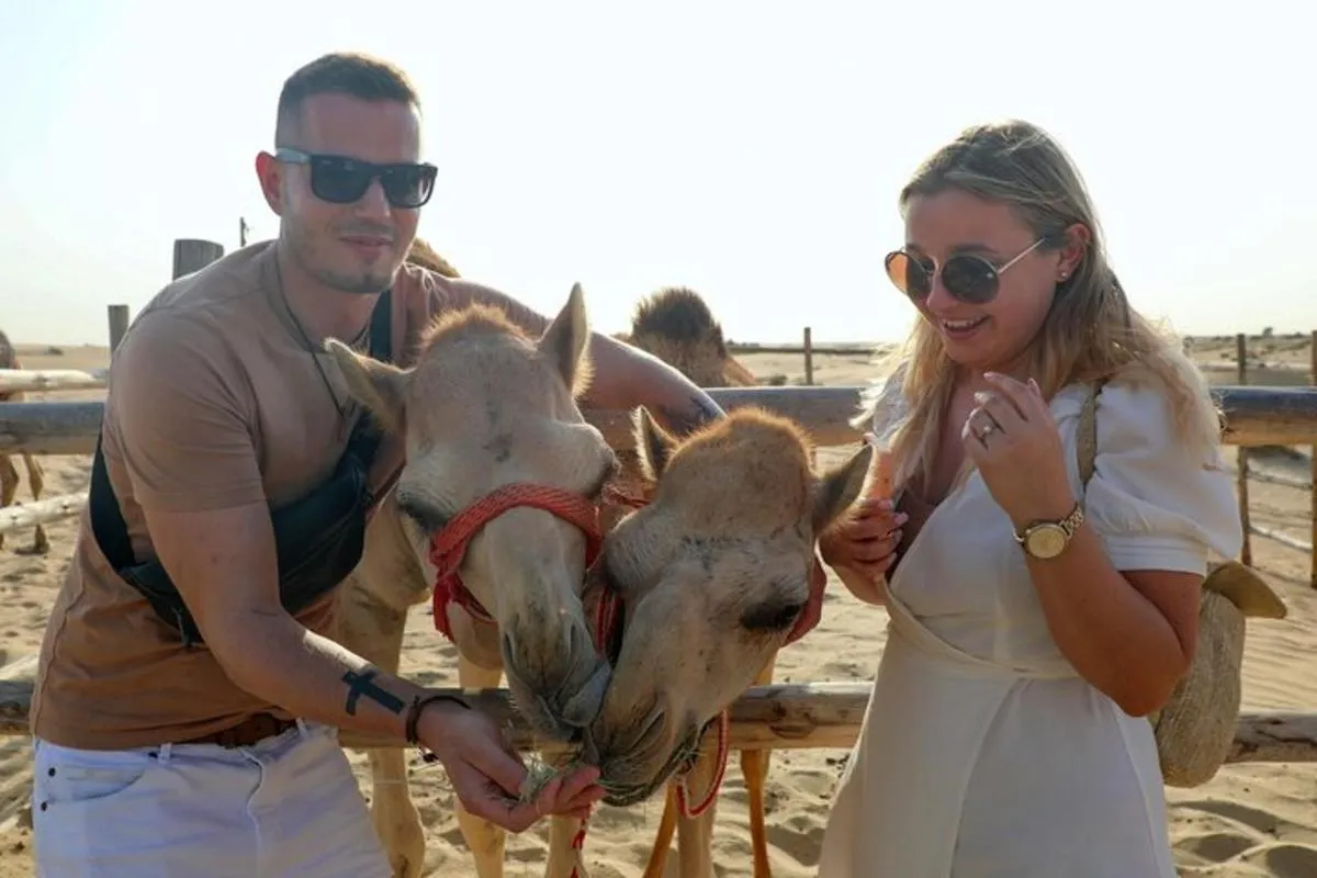 Image 3 of Dubai: Morning Heritage Safari by Vintage G Class & Al Marmoom Oasis