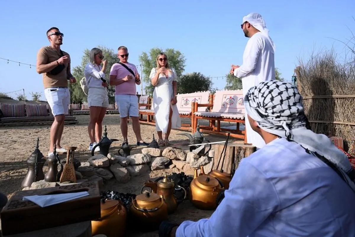 Image 1 of Dubai: Morning Safari by Vintage G Class & Al Marmoom Experience