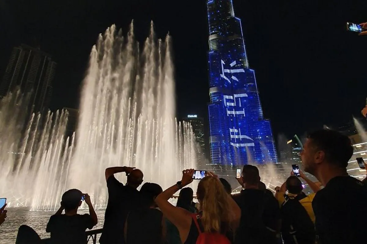 Image 1 of Dubai Nighttime City Tour with Airport or Hotel Transfer.