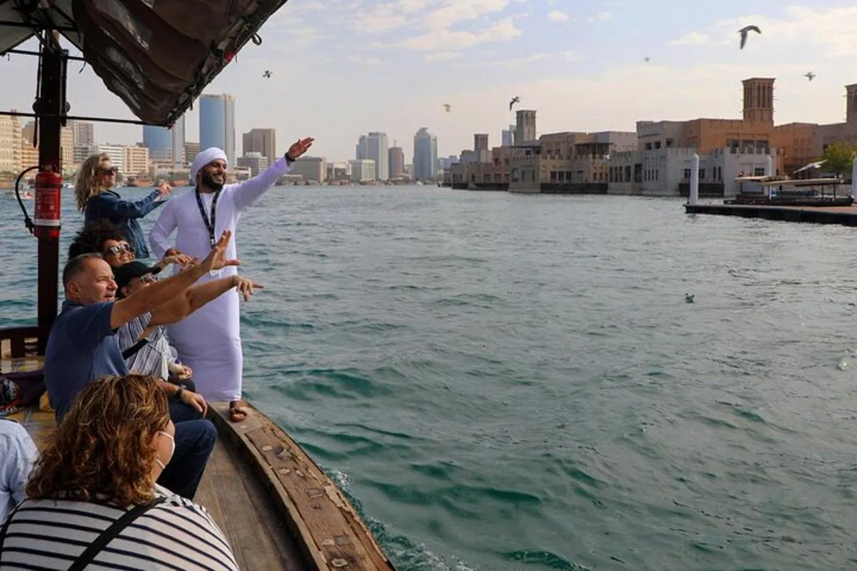 Image 1 of Dubai: Photography Tour in Al Fahidi District w/Abra Ride