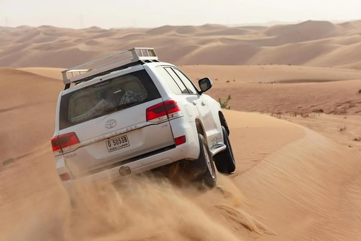 Image 0 of Dubai Premium Desert Safari with BBQ Dinner in Red Dunes