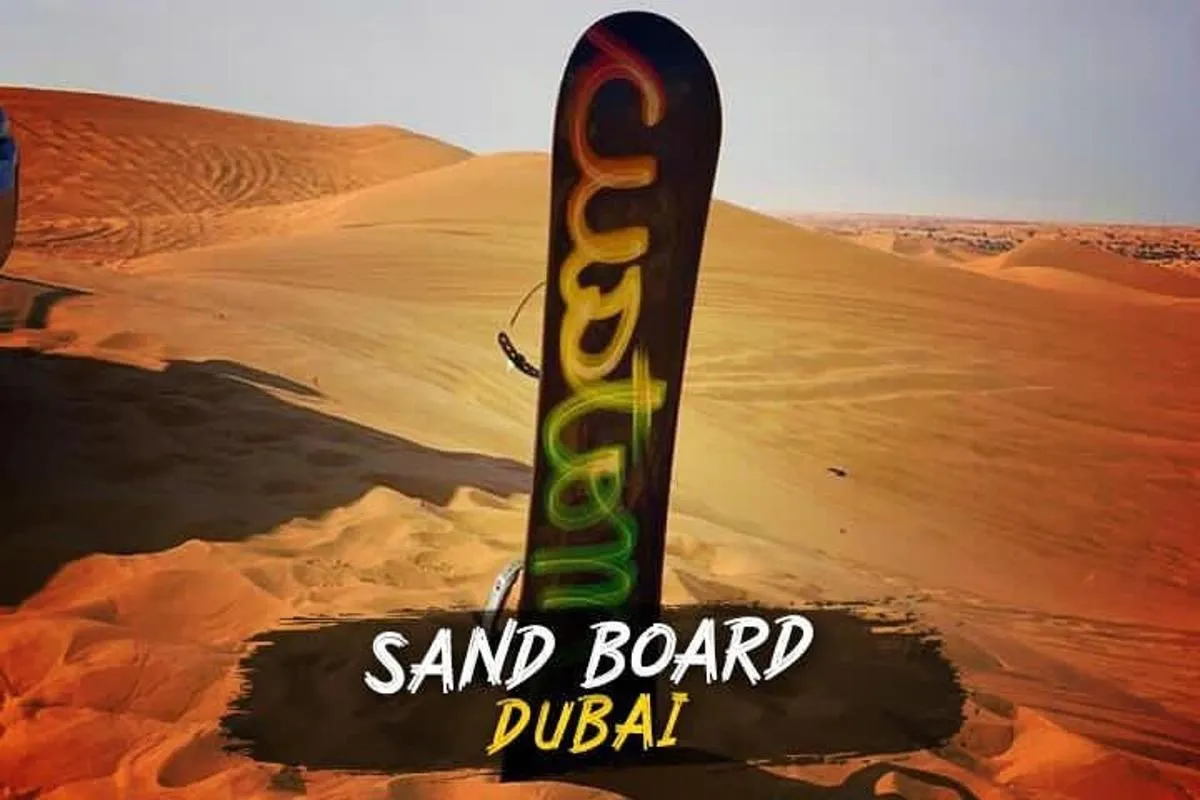 Image 3 of Dubai Quad bike ride 30 Min: Dune bashing, Sand Boarding & Dinner