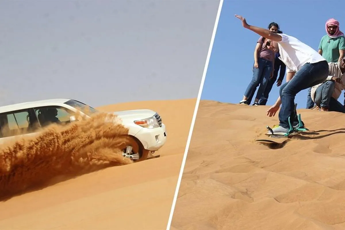Image 0 of Dubai Red Dune Extreme Desert Safari Adventure With Sand Boarding