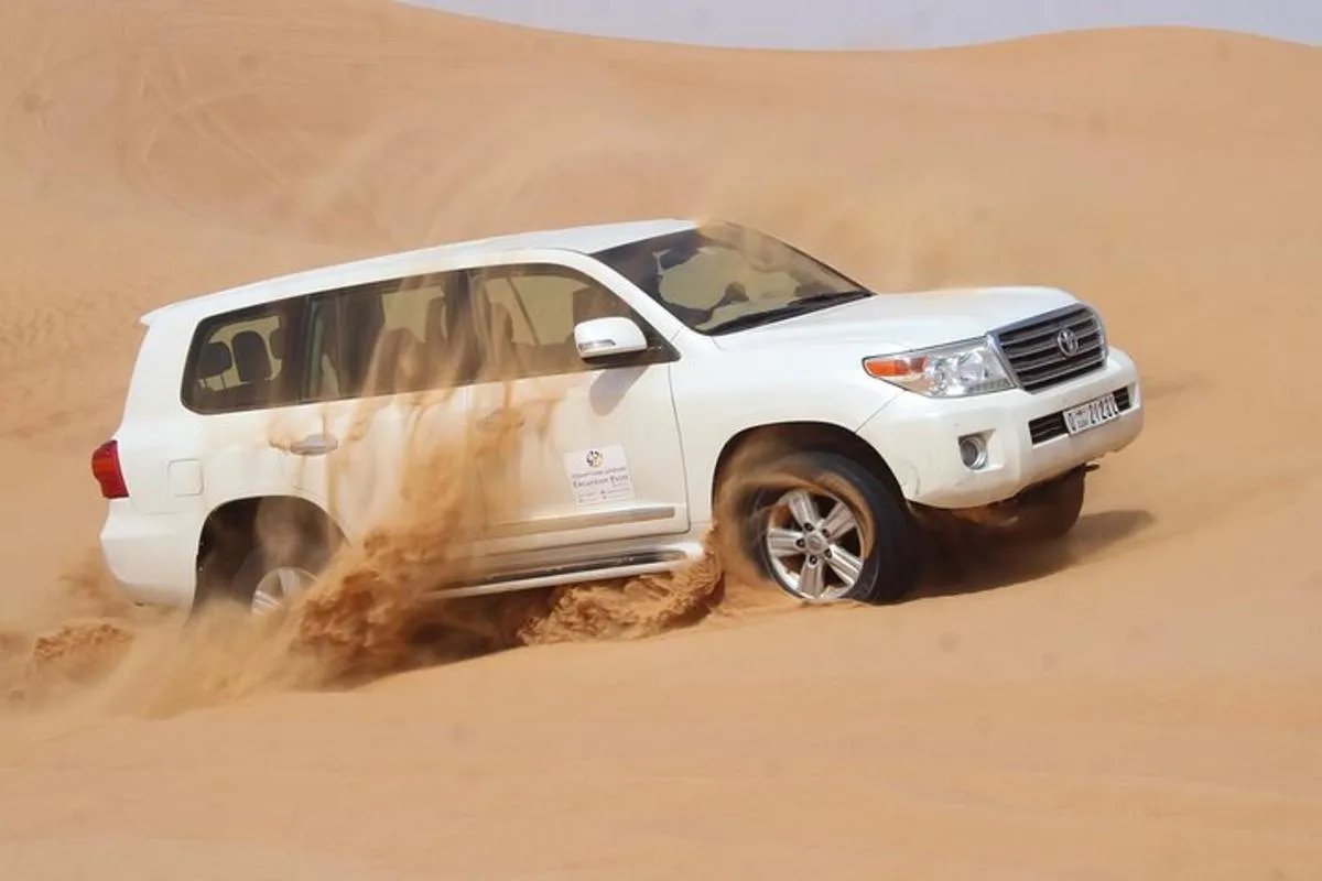 Image 1 of Dubai Red Dune Extreme Desert Safari Adventure With Sand Boarding