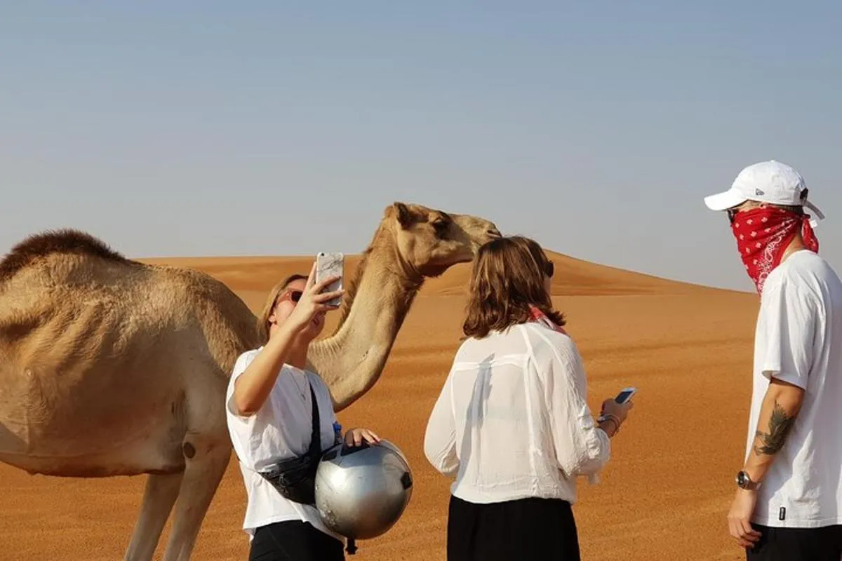Image 3 of Dubai Red Dune Extreme Desert Safari Adventure With Sand Boarding