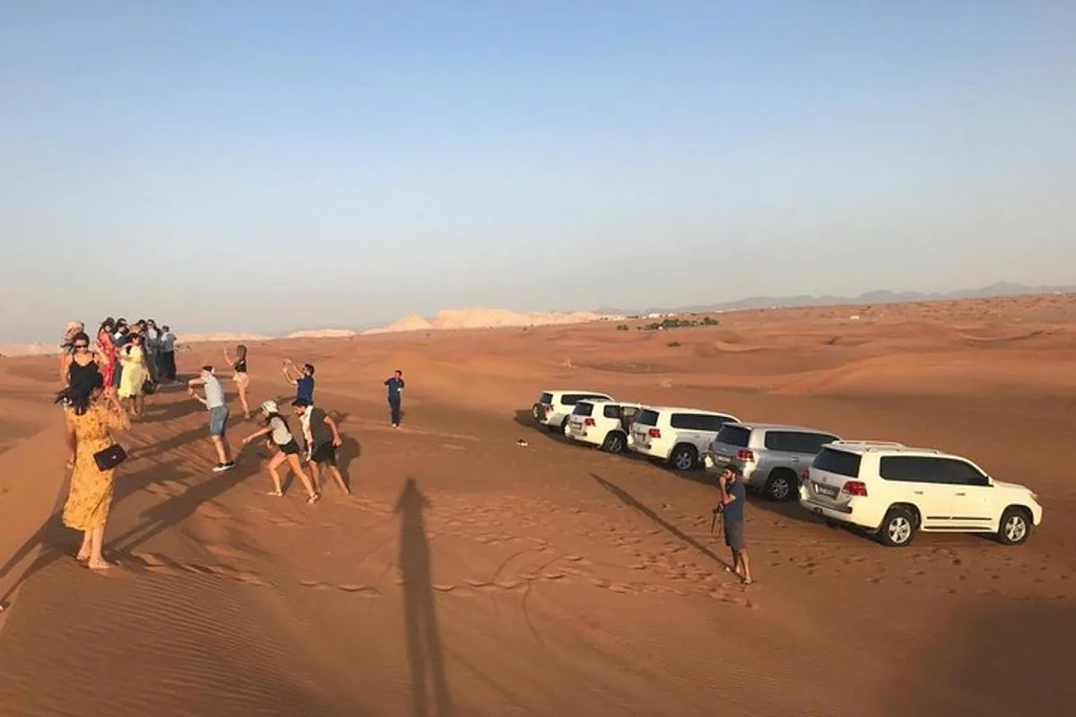 Image 4 of Dubai Red Dune Extreme Desert Safari Adventure With Sand Boarding