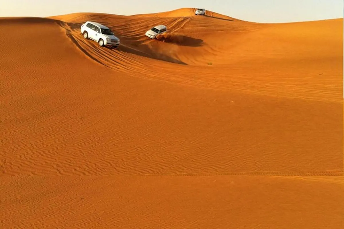 Image 6 of Dubai Red Dune Extreme Desert Safari Adventure With Sand Boarding