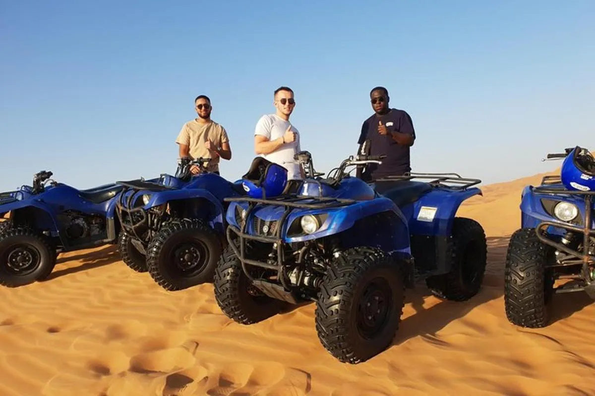 Image 2 of Dubai: Red Dune Quad Bike Desert Safari Adventure