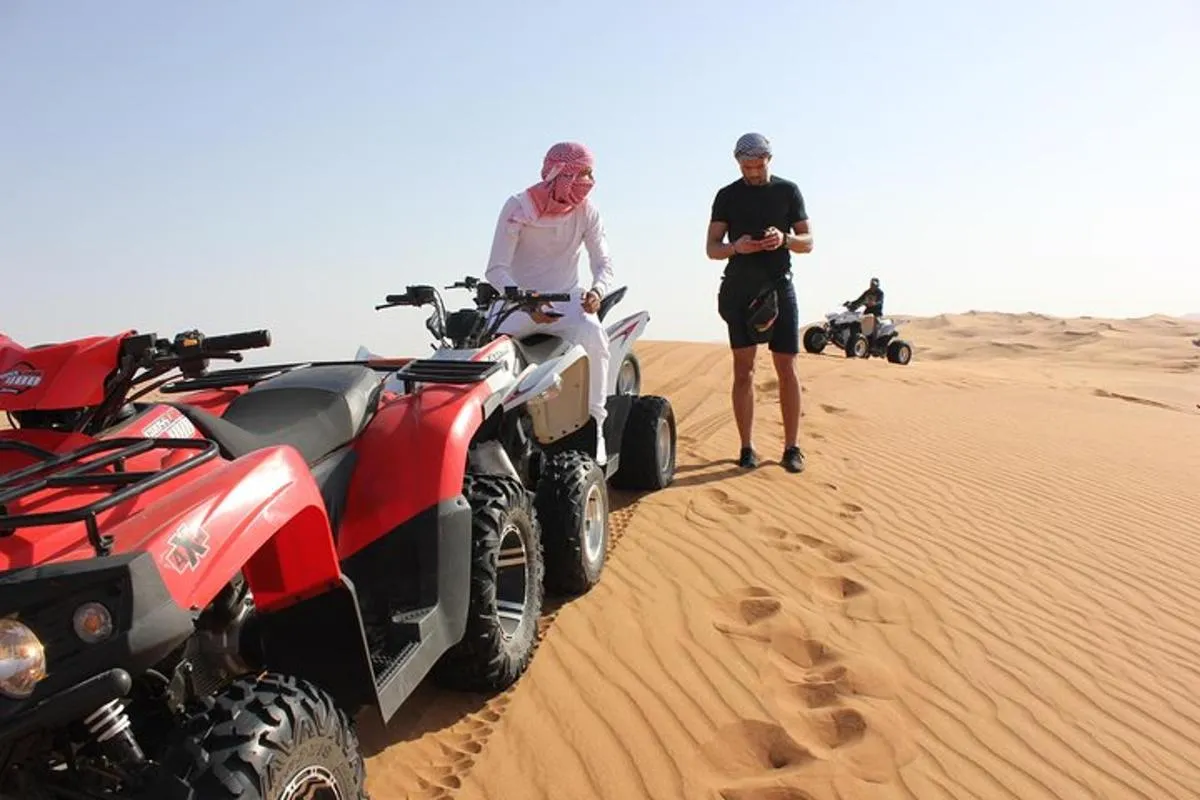 Image 4 of Dubai: Red Dune Quad Bike Desert Safari Adventure