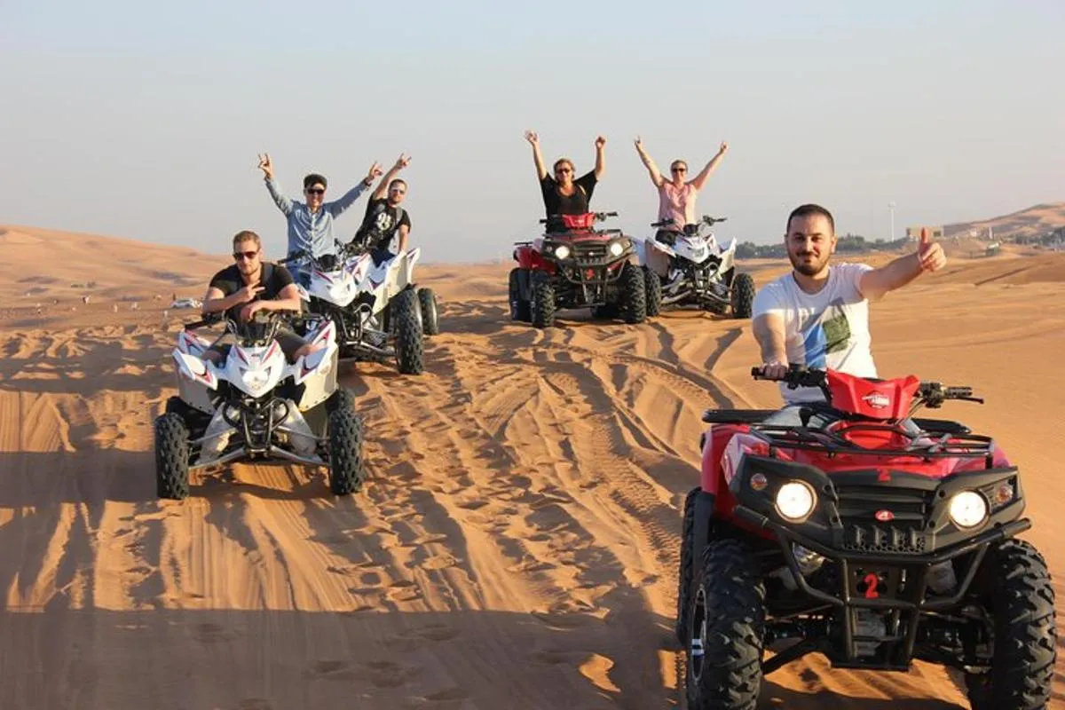 Image 5 of Dubai: Red Dune Quad Bike Desert Safari Adventure