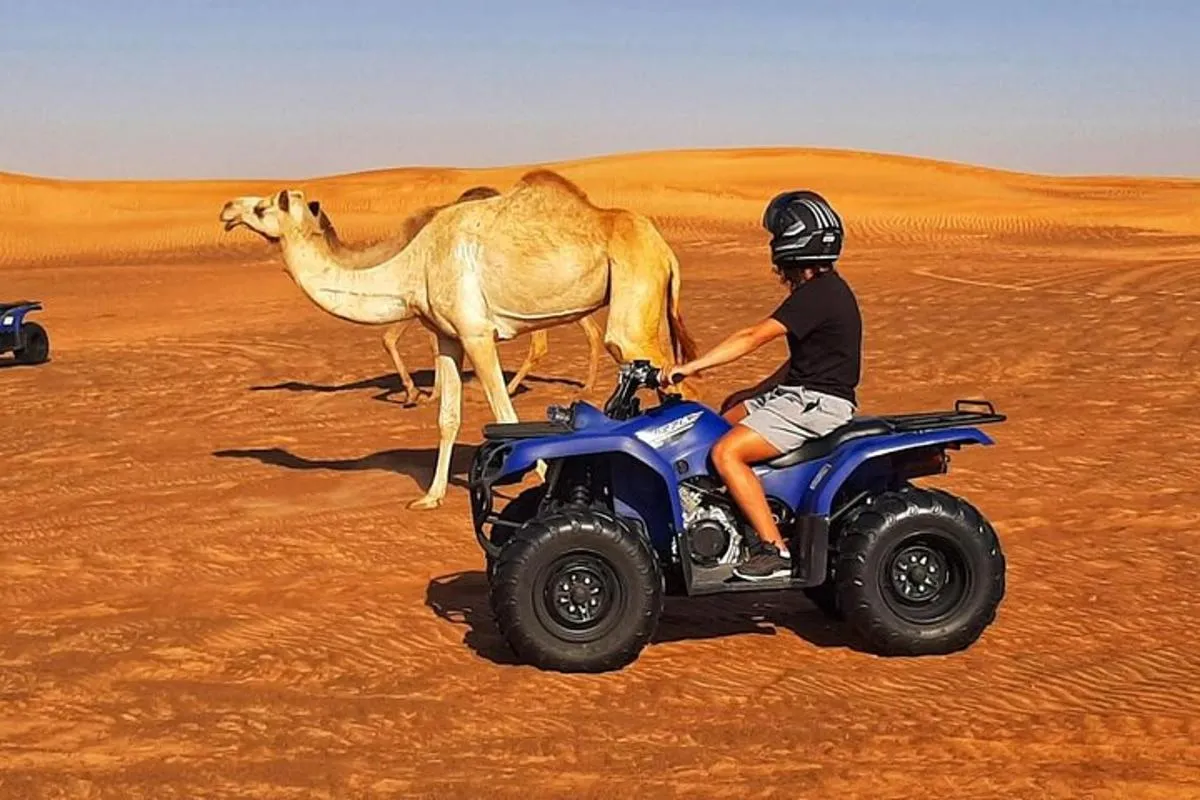 Image 6 of Dubai: Red Dune Quad Bike Desert Safari Adventure