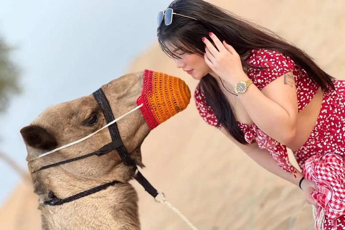 Image 3 of Dubai: Red Dunes Desert Safari, Camel Ride, Shows & BBQ Dinner