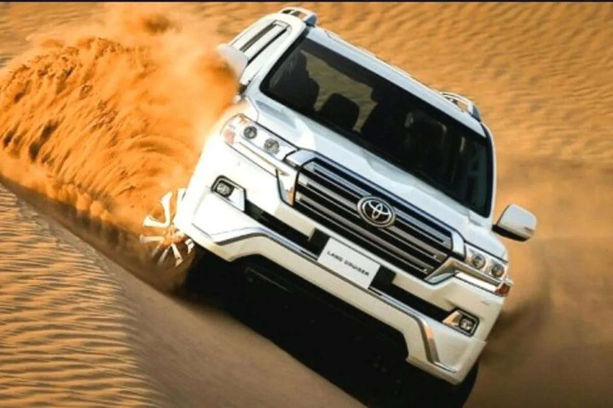 Image 0 of Dubai: Red Dunes Desert Safari, Camel ride, Sandboard, Quad Bike