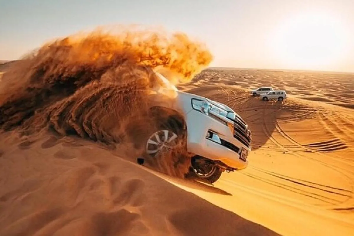 Image 1 of Dubai Red Dunes Desert Safari, With BBQ, Camel Ride, Sand Boarding And Much More
