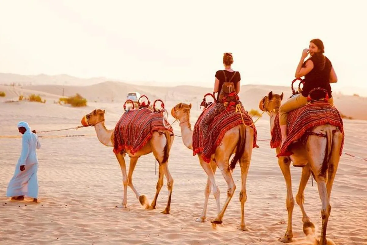 Image 4 of Dubai Red Dunes Desert Safari, With BBQ, Camel Ride, Sand Boarding And Much More