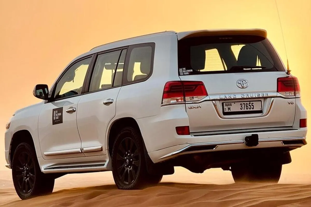 Image 0 of Dubai: Red Dunes, Sandsurf, Camel Ride, BBQ Dinner at Desert Camp