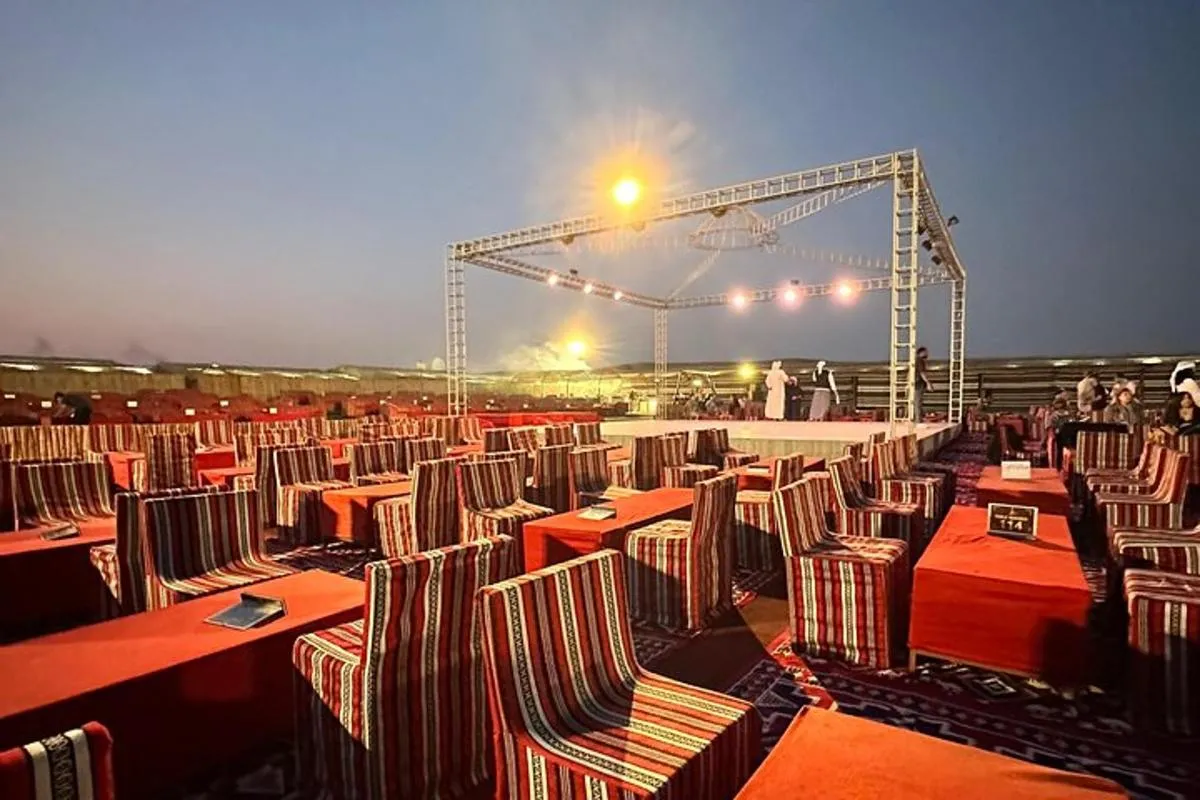 Image 4 of Dubai: Red Dunes, Sandsurf, Camel Ride, BBQ Dinner at Desert Camp