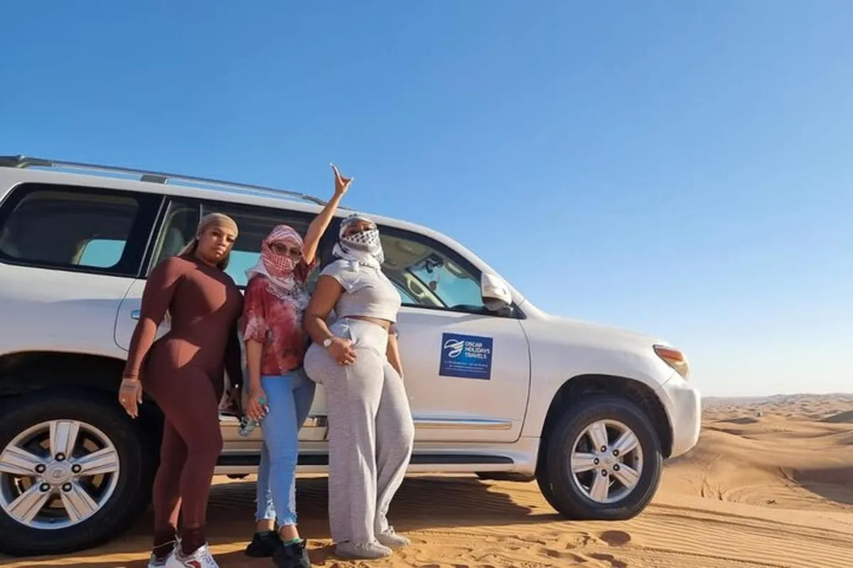 Image 6 of Dubai Red Dunes with Sandboarding, Camel Ride, Falcon & VIP Camp