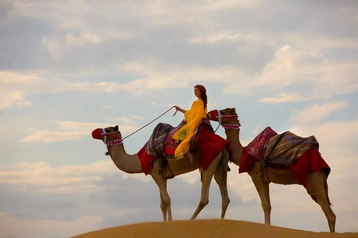 Image 1 of Dubai Self-drive Quad Bike, Sand Boarding, Camels & Refreshments