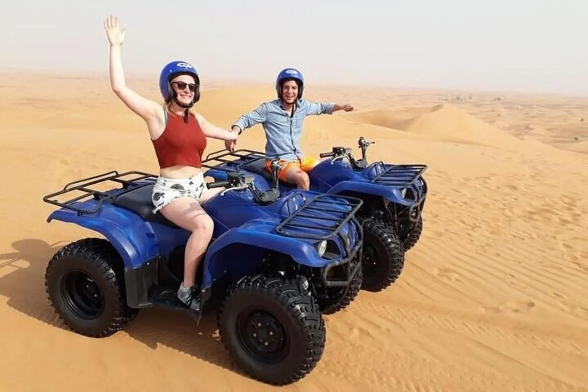 Image 2 of Dubai Self-drive Quad Bike, Sand Boarding, Camels & Refreshments