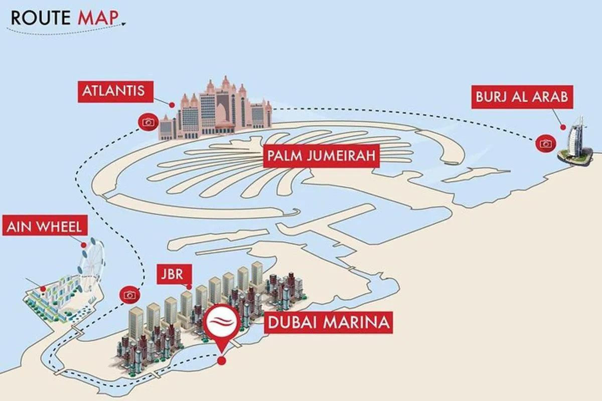 Image 2 of Dubai Sightseeing Speedboat Tour