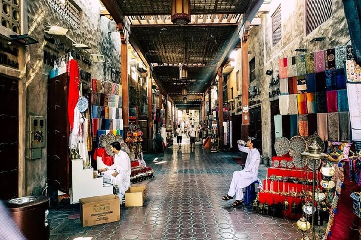Image 0 of Dubai Souks, Museum Guided Tour with Boat Ride and Food Tastings