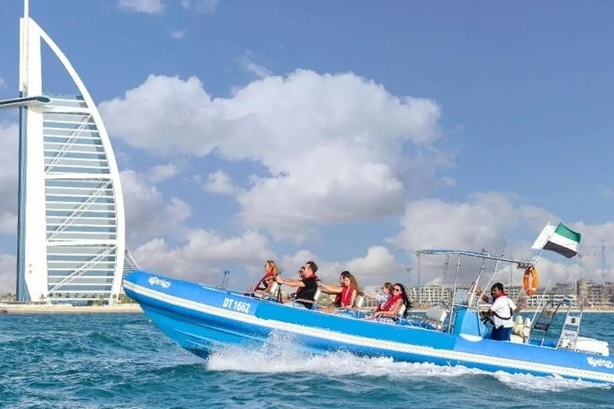Image 0 of Dubai Speed Boat Tours: Marina, Atlantis and Burj Al Arab