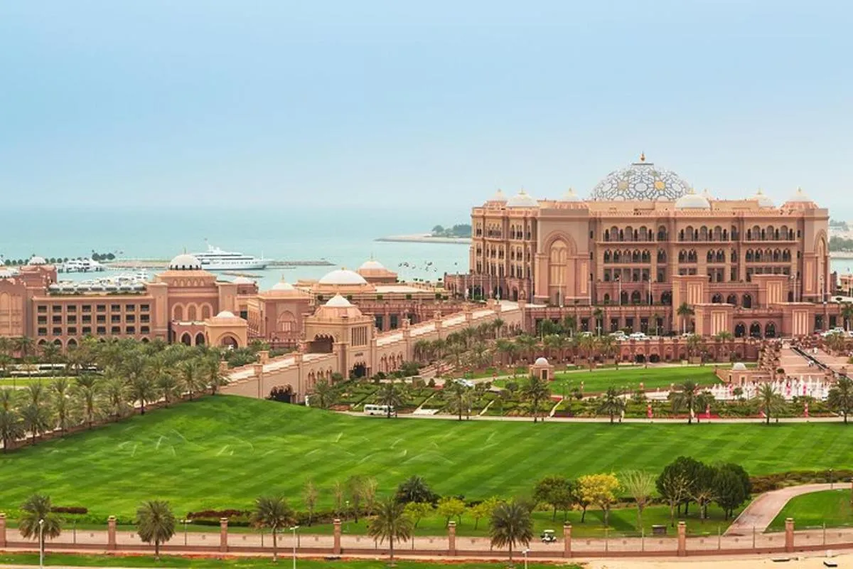 Image 1 of Dubai To Abu Dhabi: Grand Mosque, Royal Palace & Etihad Towers