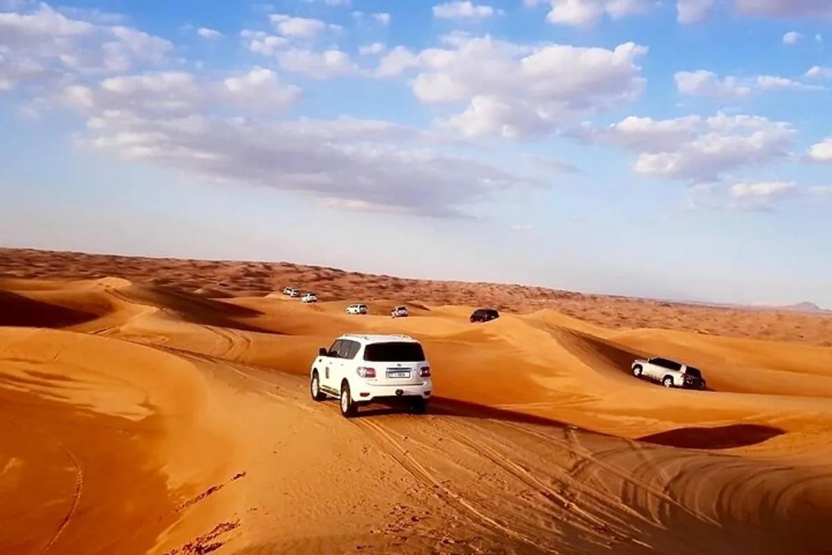 Image 0 of Dubai: Unique MORNING 4WD Red Dunes Safari