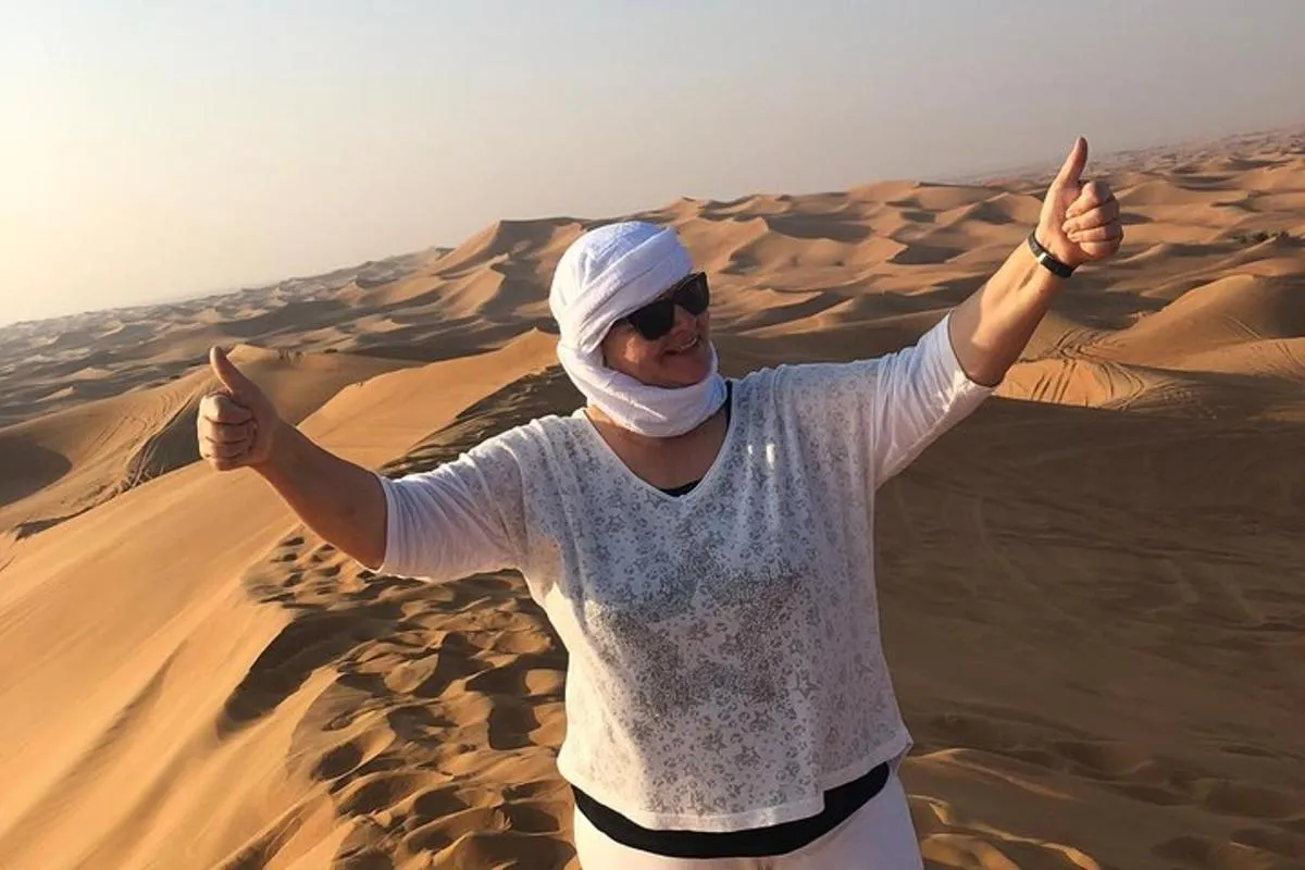 Image 3 of Dubai: Unique MORNING Quad Bike Red Dunes Safari