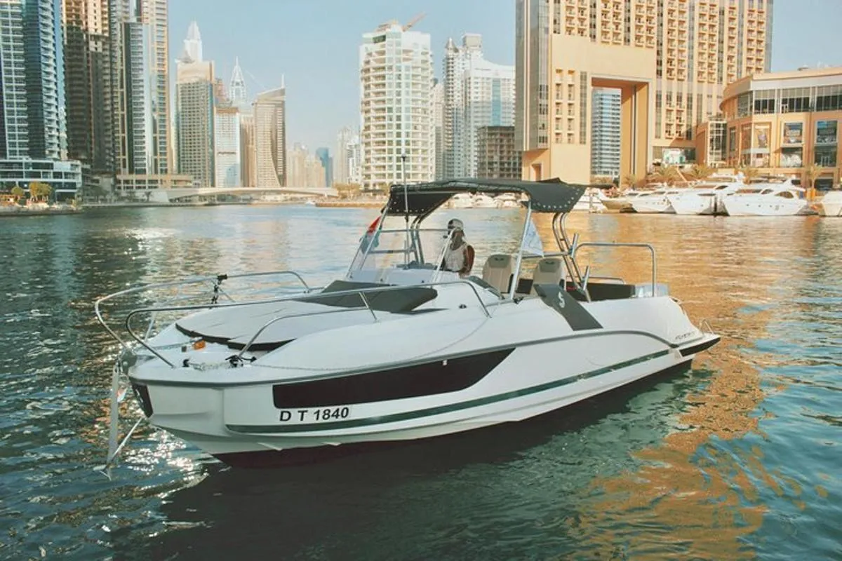 Image 0 of Dubai Yacht Sea escape Cruise, Swim, Tan & Sightsee!