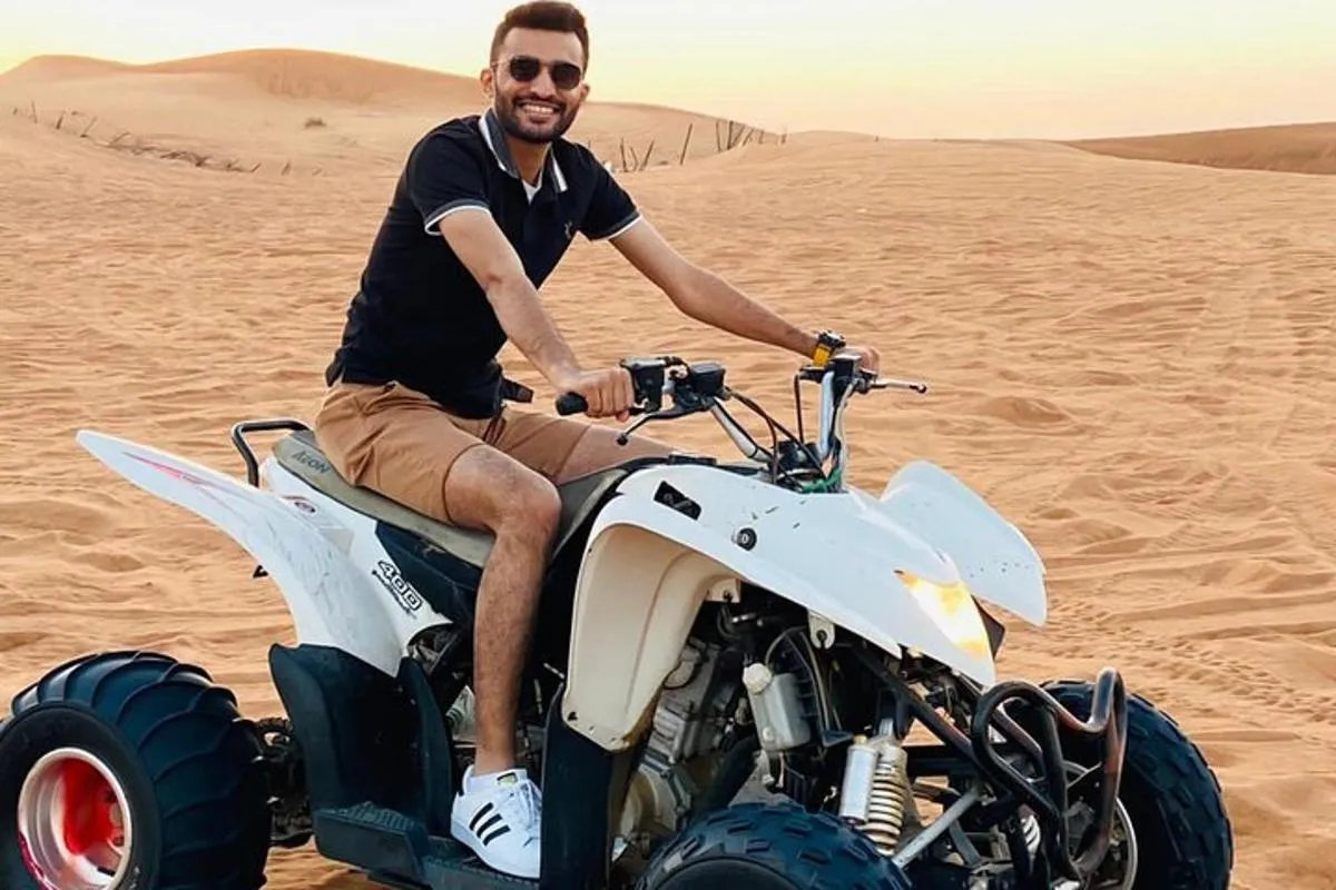 Image 2 of Dubai desert safari with 4×4 Dune Bashing,Camel Ride sand board