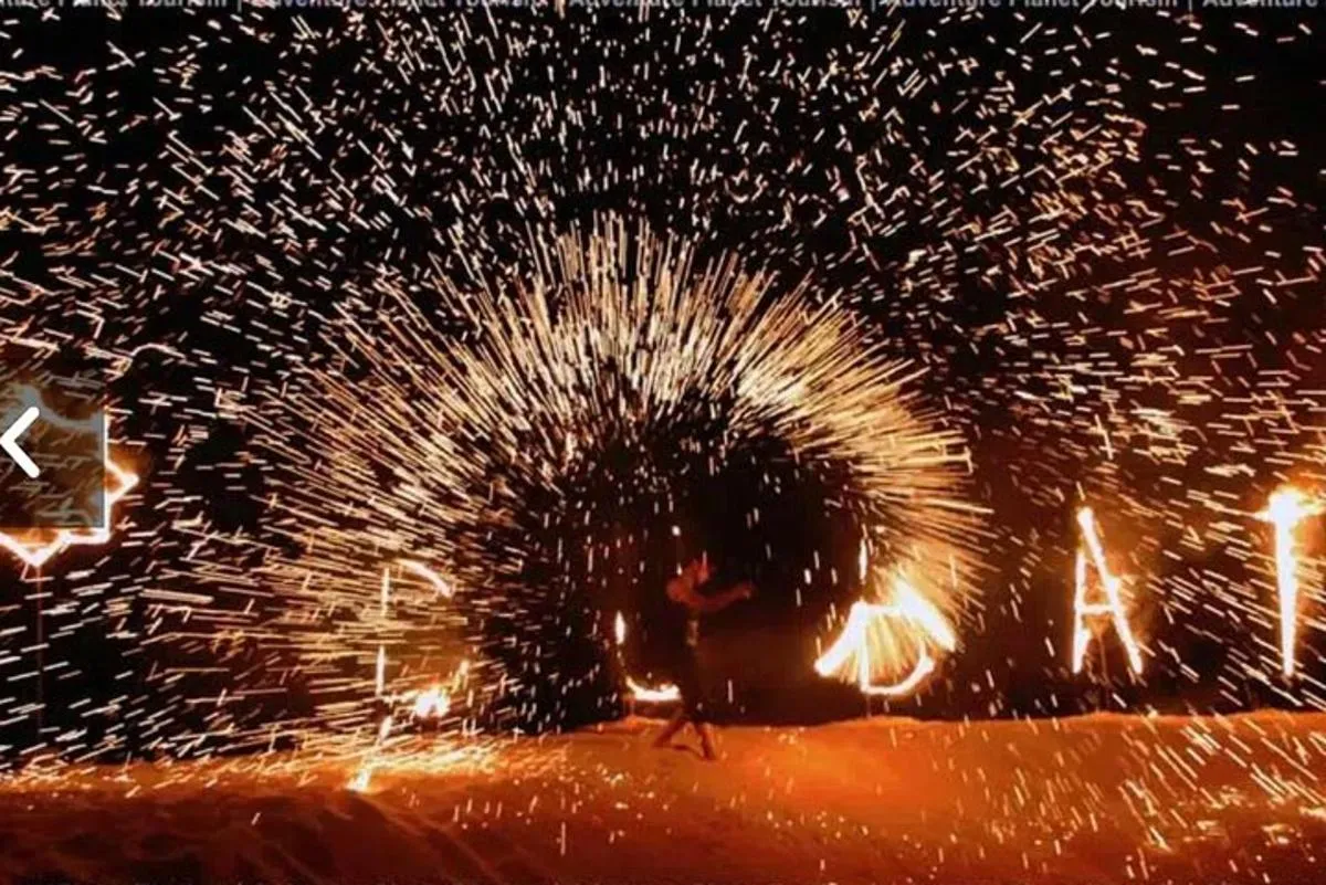 Image 5 of Dubai desert safari with 4×4 Dune Bashing,Camel Ride sand board