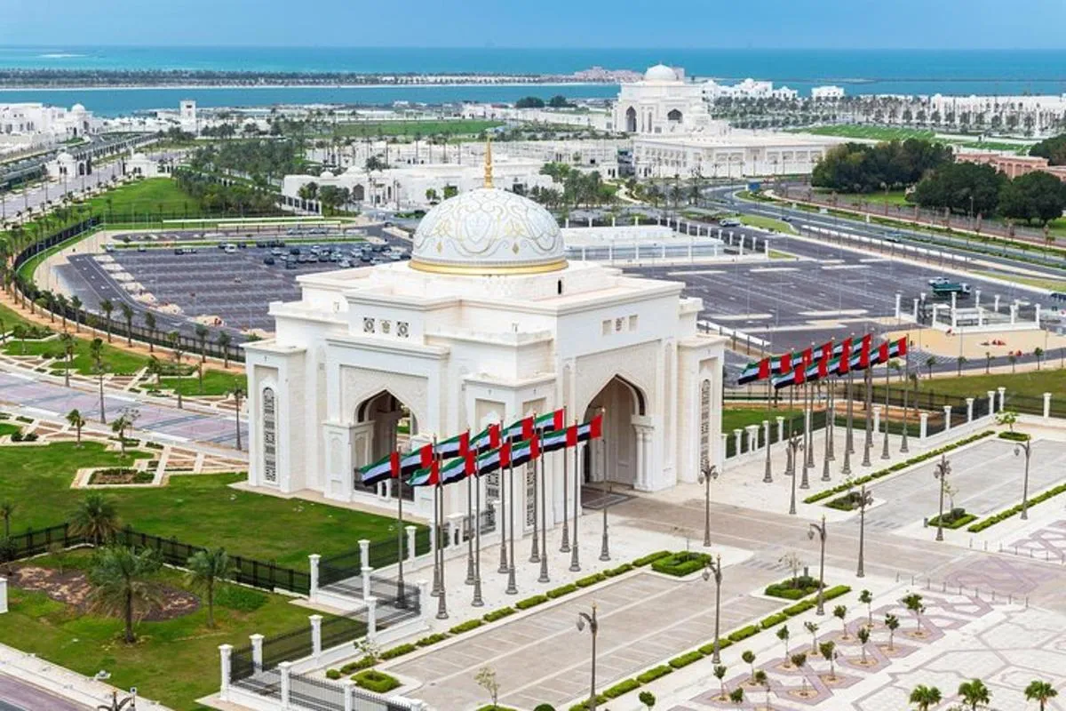 Image 5 of Dubai to Abu Dhabi Day Trip: Grand Mosque, Palace & Etihad Towers