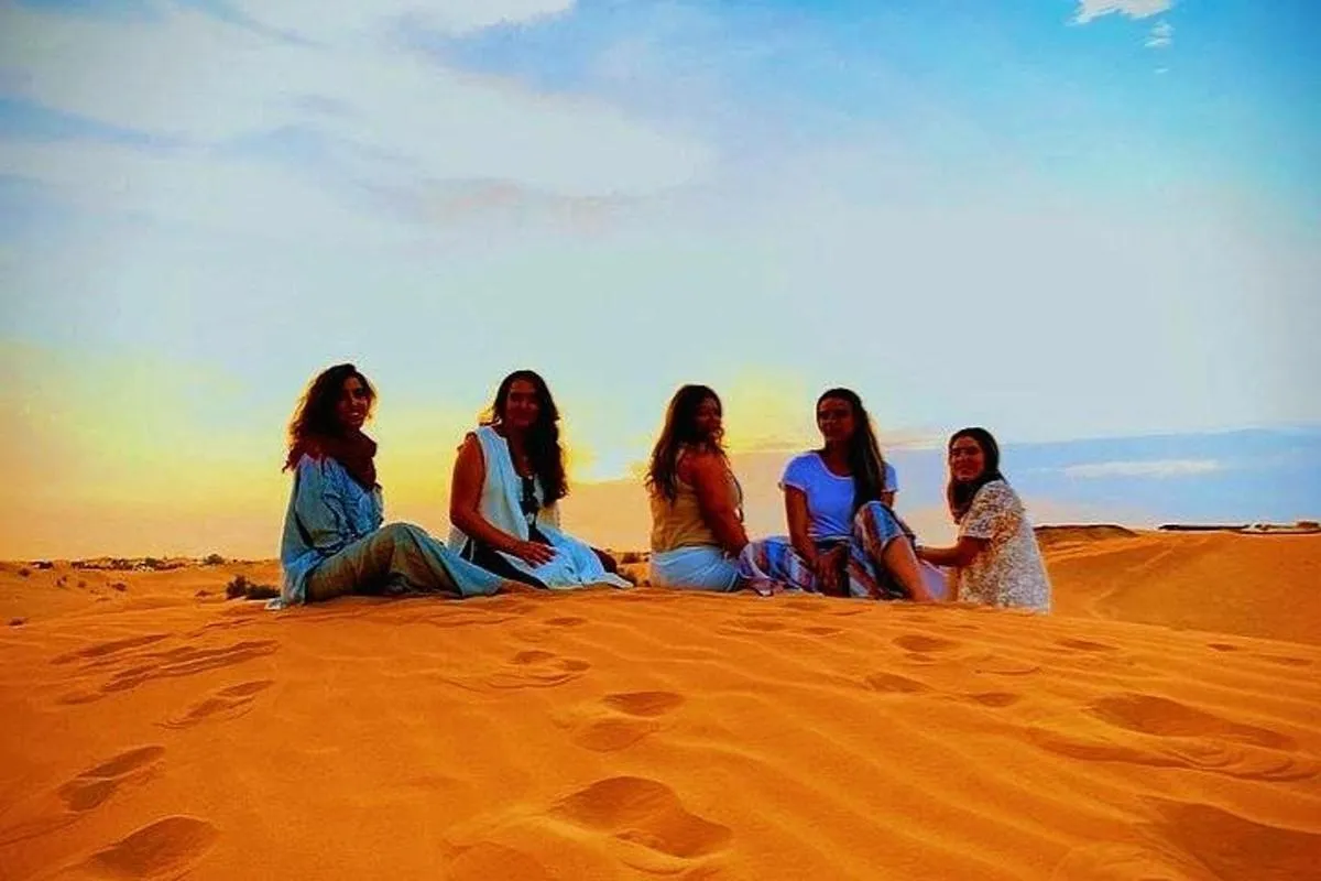 Image 2 of Early Morning Desert Safari With Camel Trekking Experience
