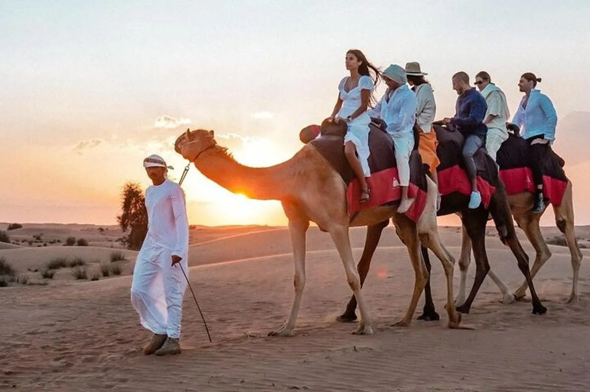 Image 6 of Early Morning Desert Safari With Camel Trekking Experience