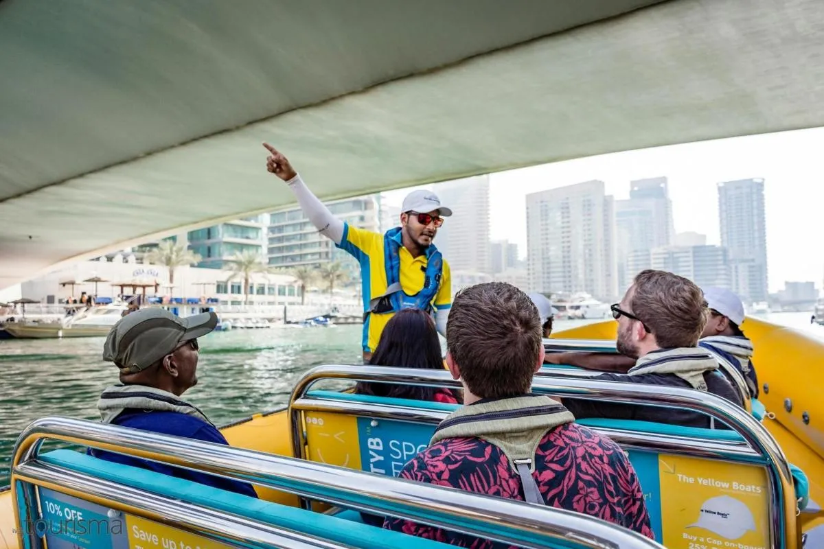 Image 1 of Evening Cruise around Dubai Marina and Palm Lagoon