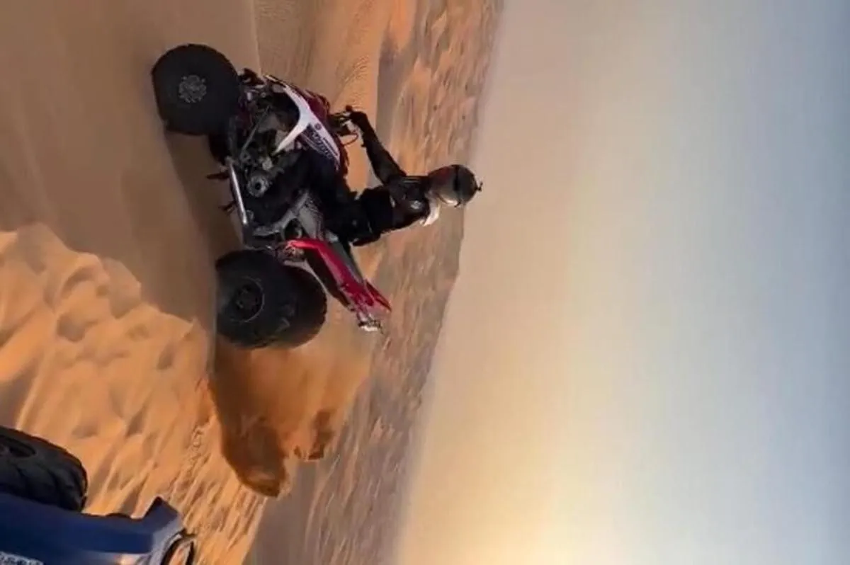 Image 0 of Evening Desert Safari with BBQ Buffet Camel Ride and Arabic Shows
