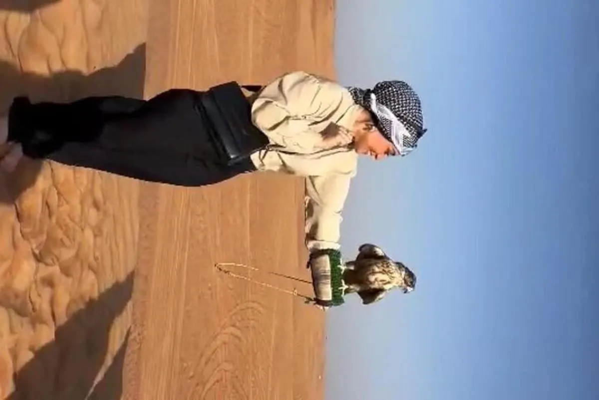 Image 3 of Evening Desert Safari with BBQ Buffet Camel Ride and Arabic Shows