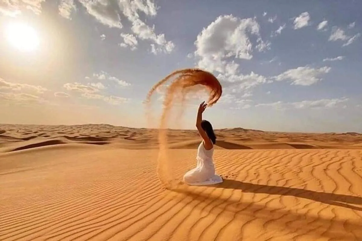 Image 6 of Evening Desert Safari with BBQ Buffet Camel Ride and Arabic Shows