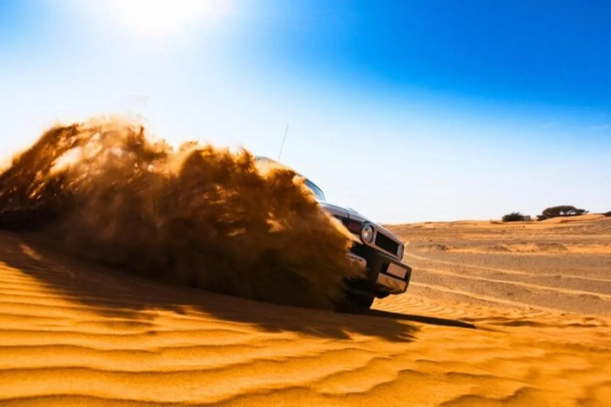 Image 1 of Evening Desert safari Dubai With Quad Bike Ride & BBQ dinner