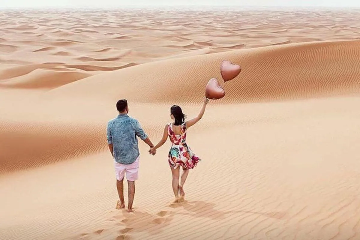 Image 6 of Evening Red Dunes Desert Safari: BBQ Dinner & Adventure Awaits!