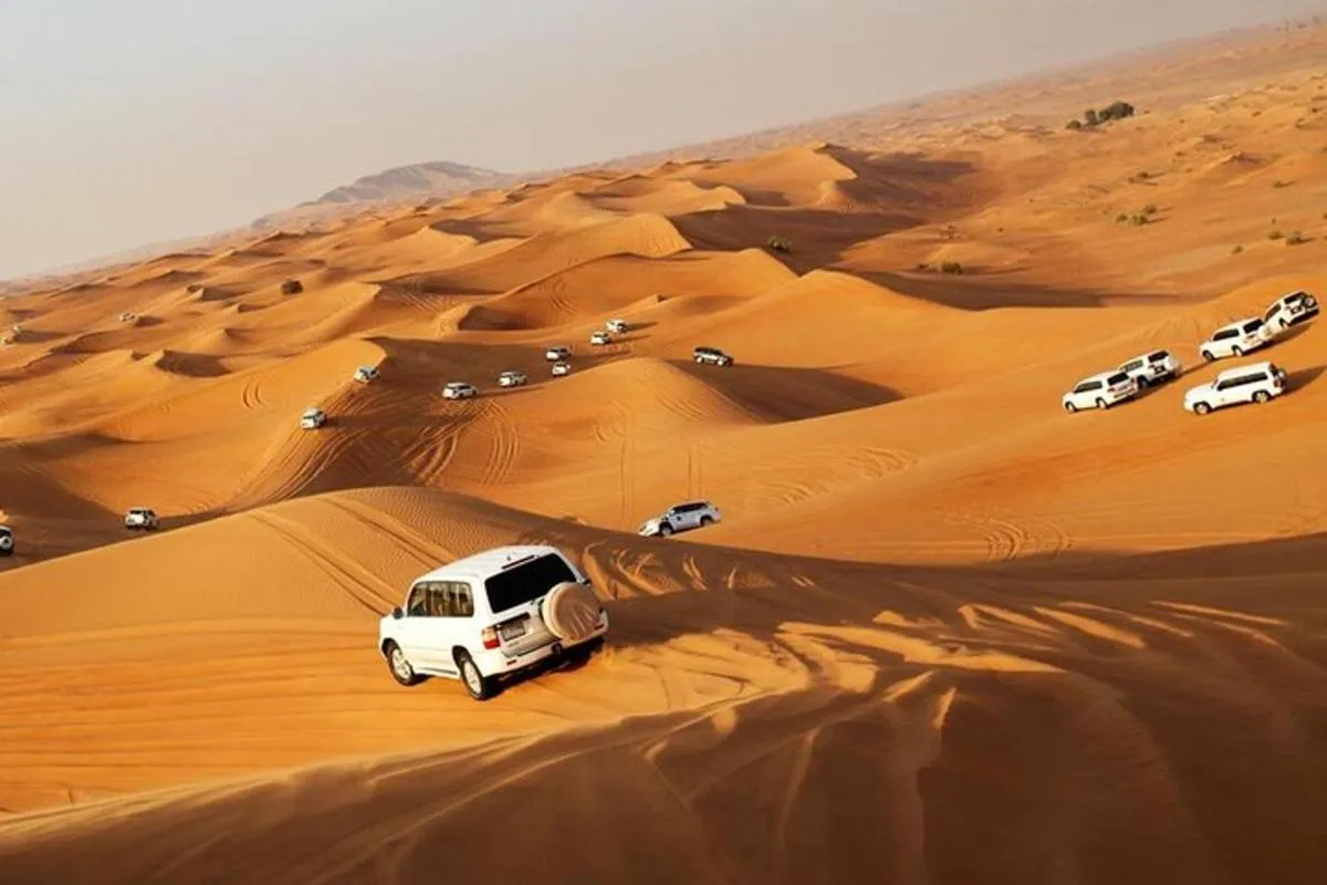 Image 1 of Exciting Morning Safari: Quad Biking, Sandboarding & Camel Ride!