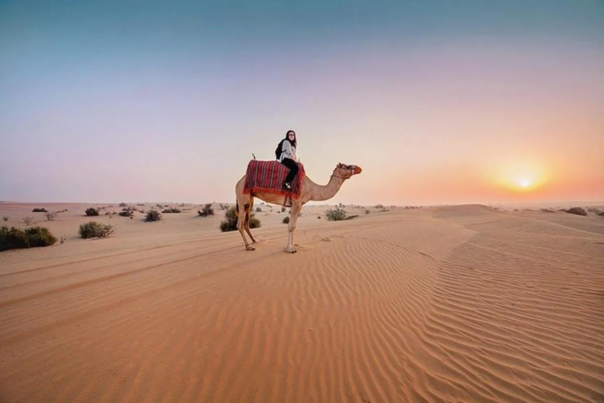 Image 3 of Exciting Morning Safari: Quad Biking, Sandboarding & Camel Ride!