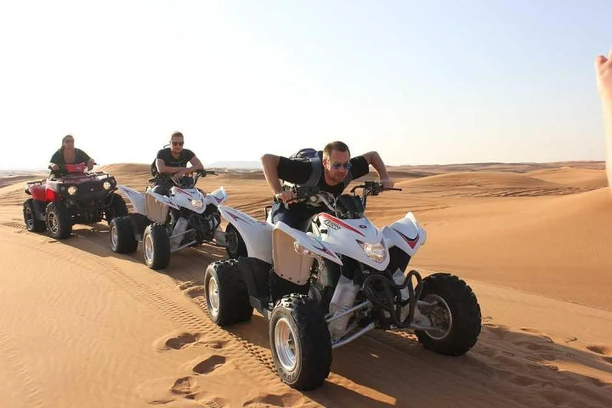 Image 5 of Exciting Morning Safari: Quad Biking, Sandboarding & Camel Ride!