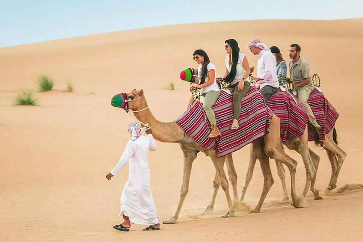 Image 6 of Exciting Morning Safari: Quad Biking, Sandboarding & Camel Ride!