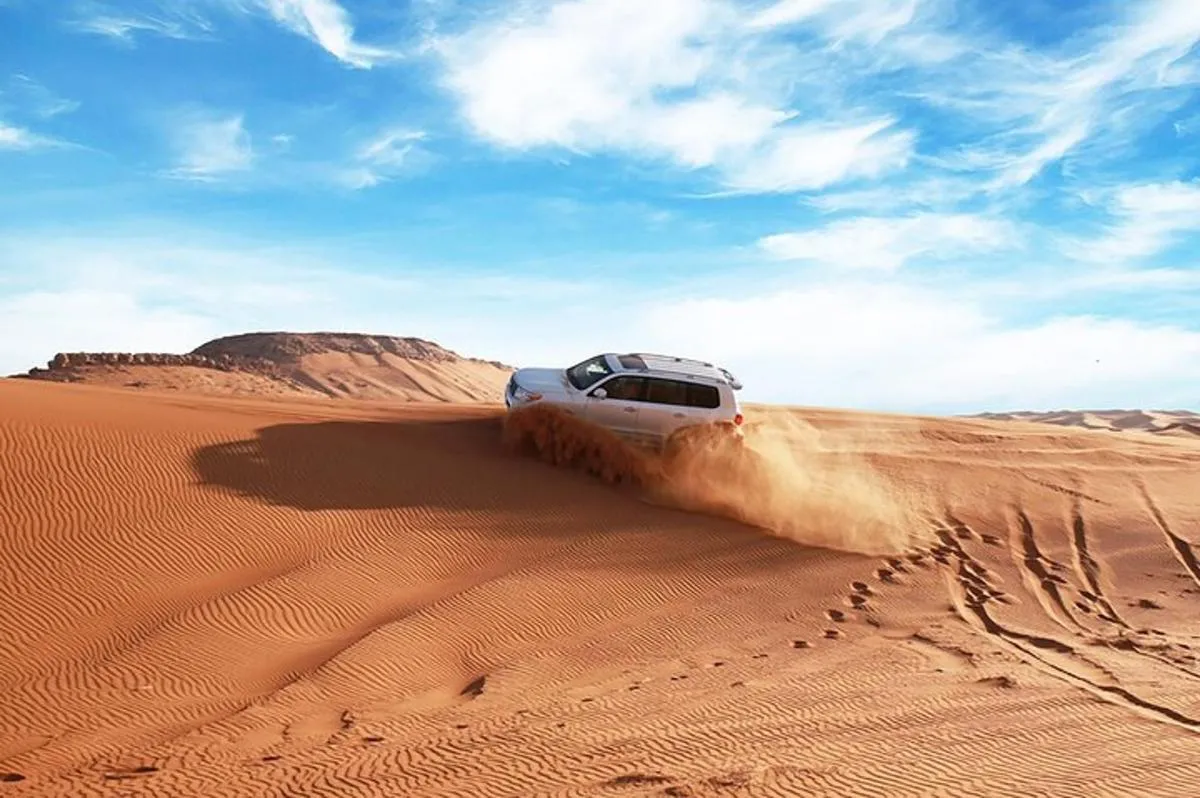 Image 0 of Exclusive Morning Desert Adventure: Sandboarding & Camel Ride