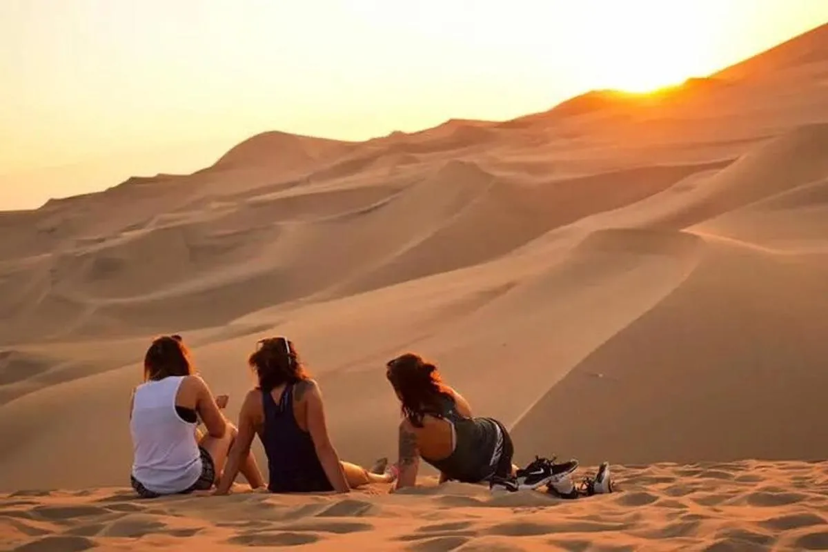 Image 3 of Exclusive Morning Desert Adventure: Sandboarding & Camel Ride